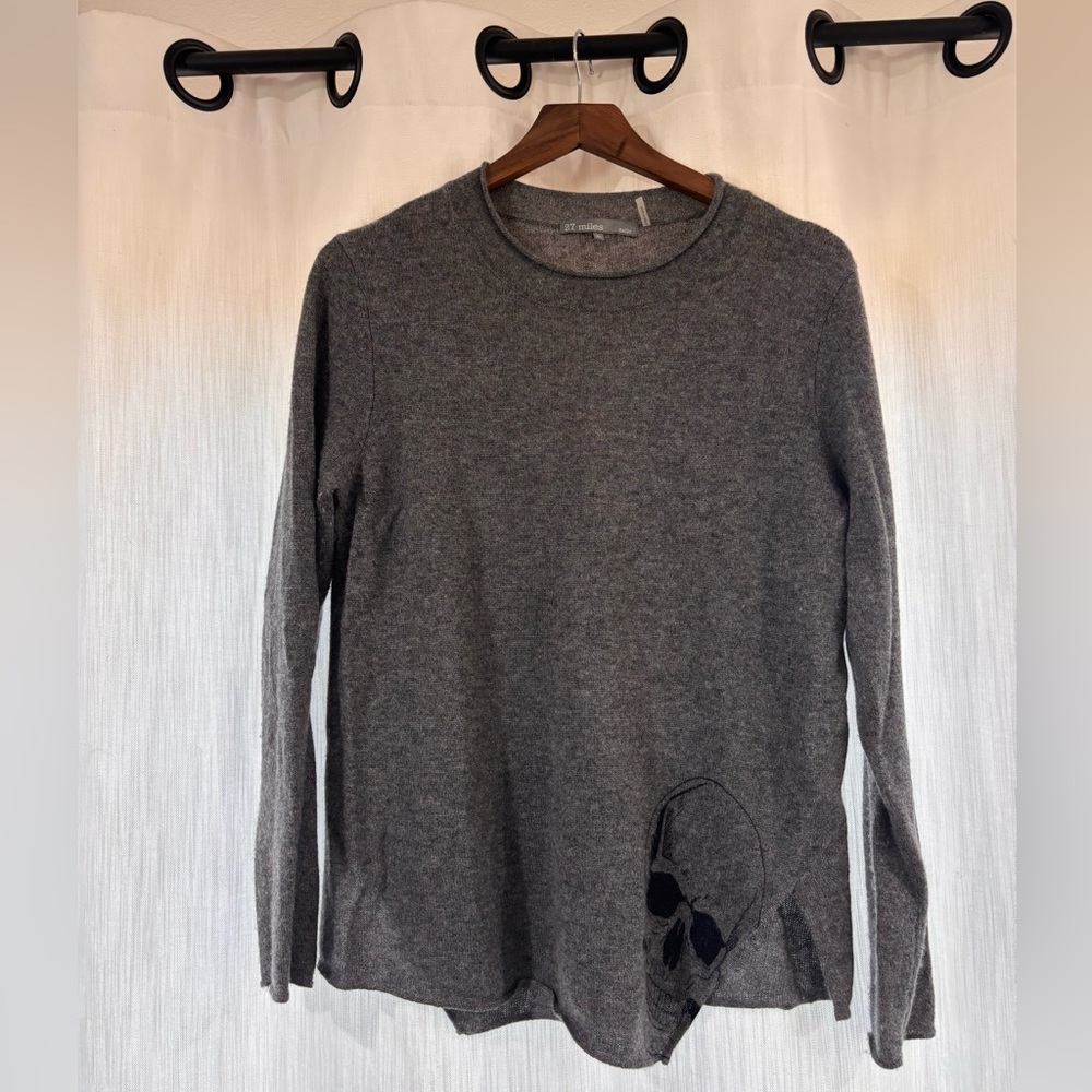 27 Miles Malibu Gray Sweater
